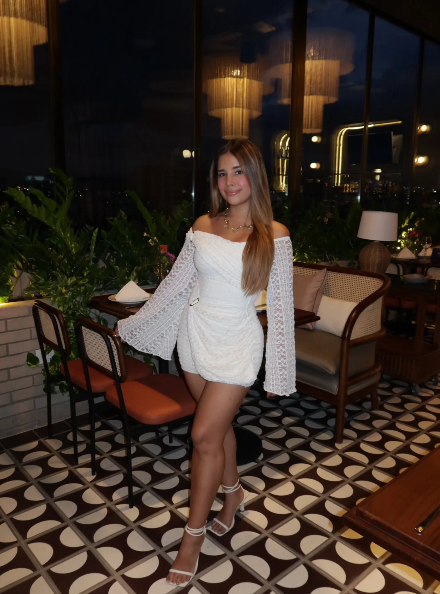 vestido Aura con control de abdomen