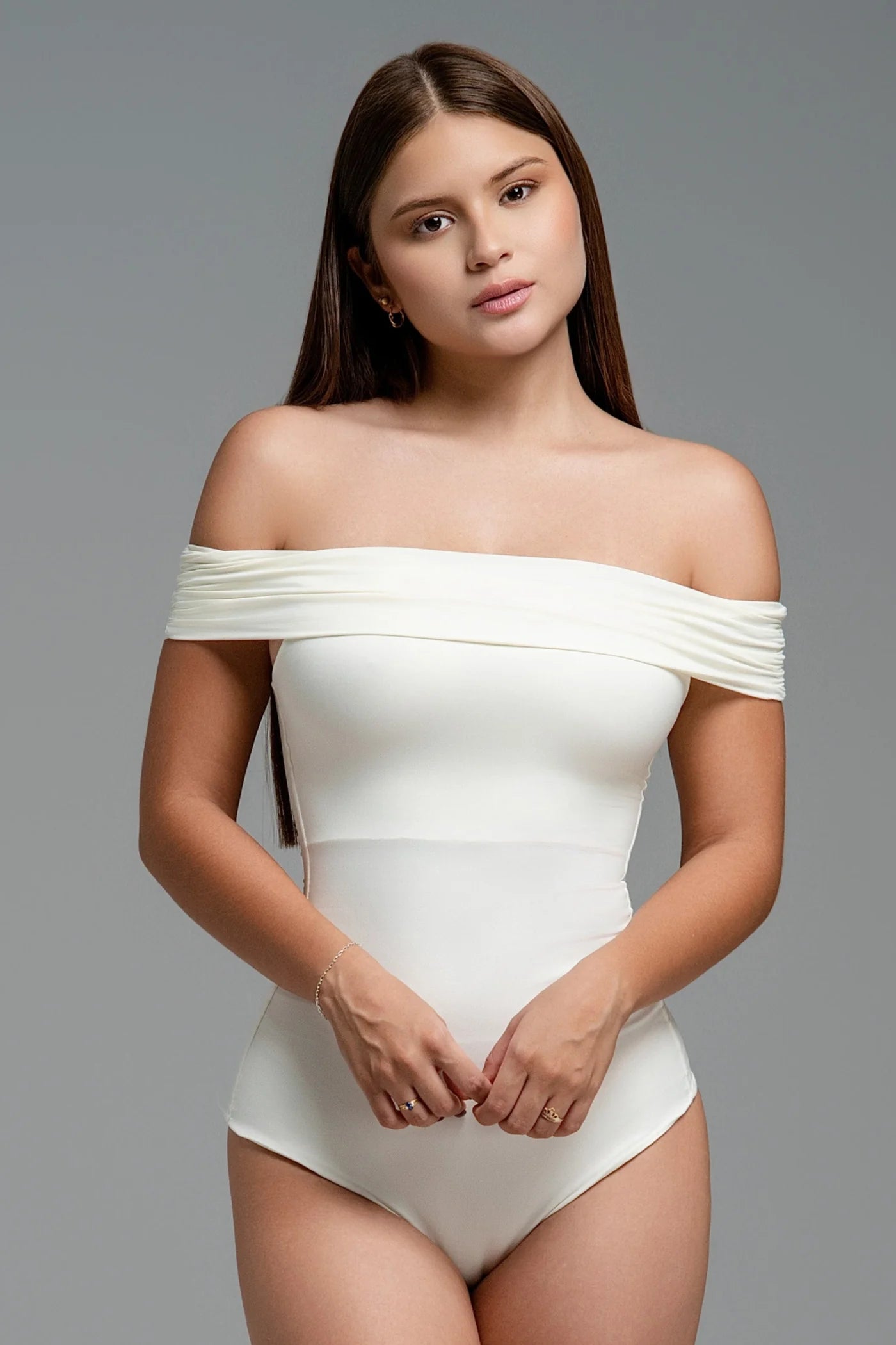 Body Daphne marfil con control de abdomen