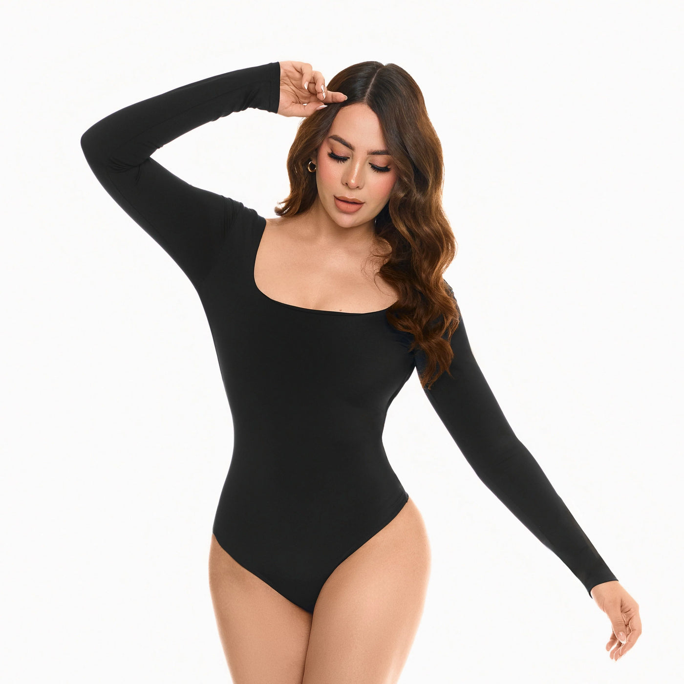Body Malka con control de abdomen negro