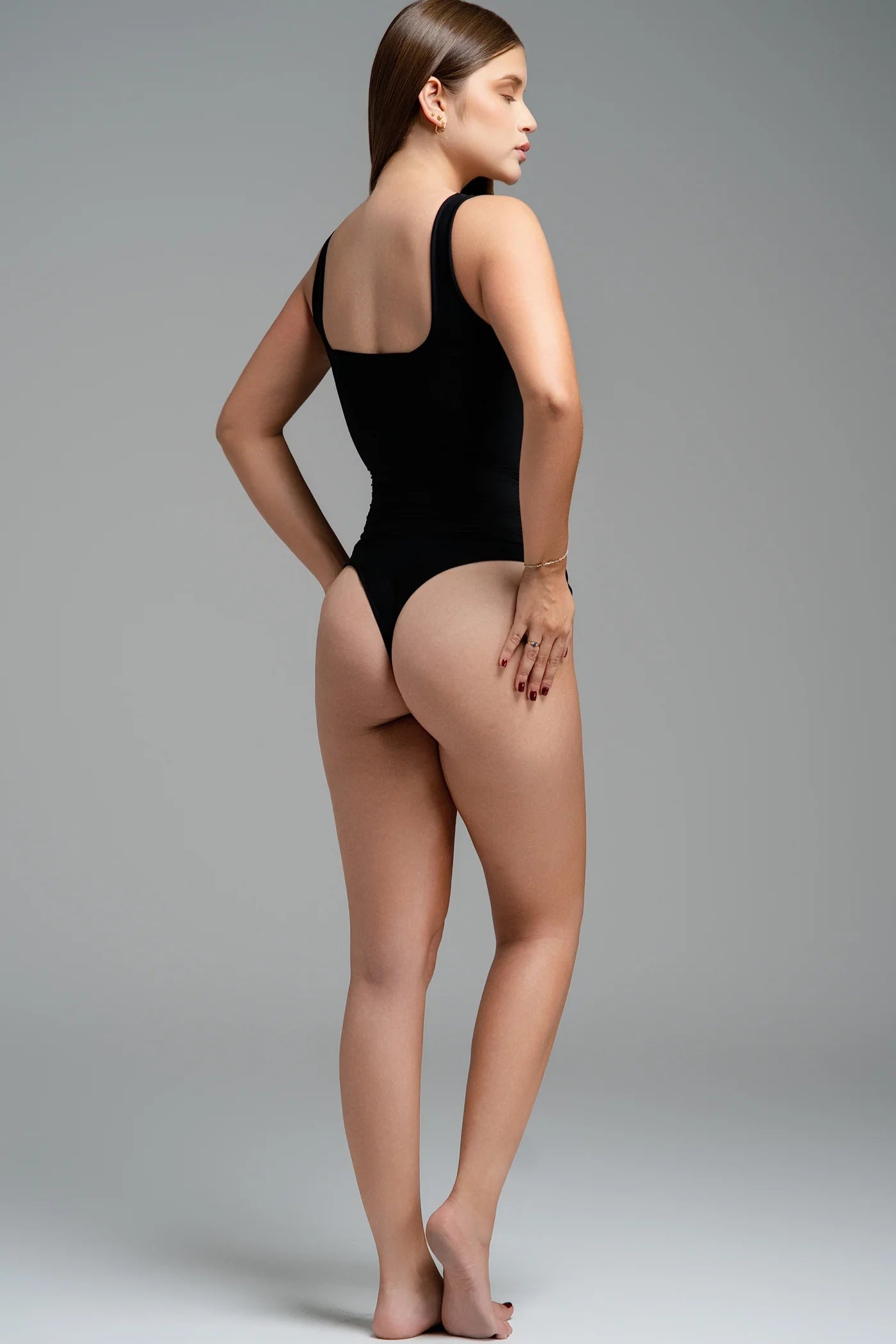 Body Angie Mar negro con control de abdomen