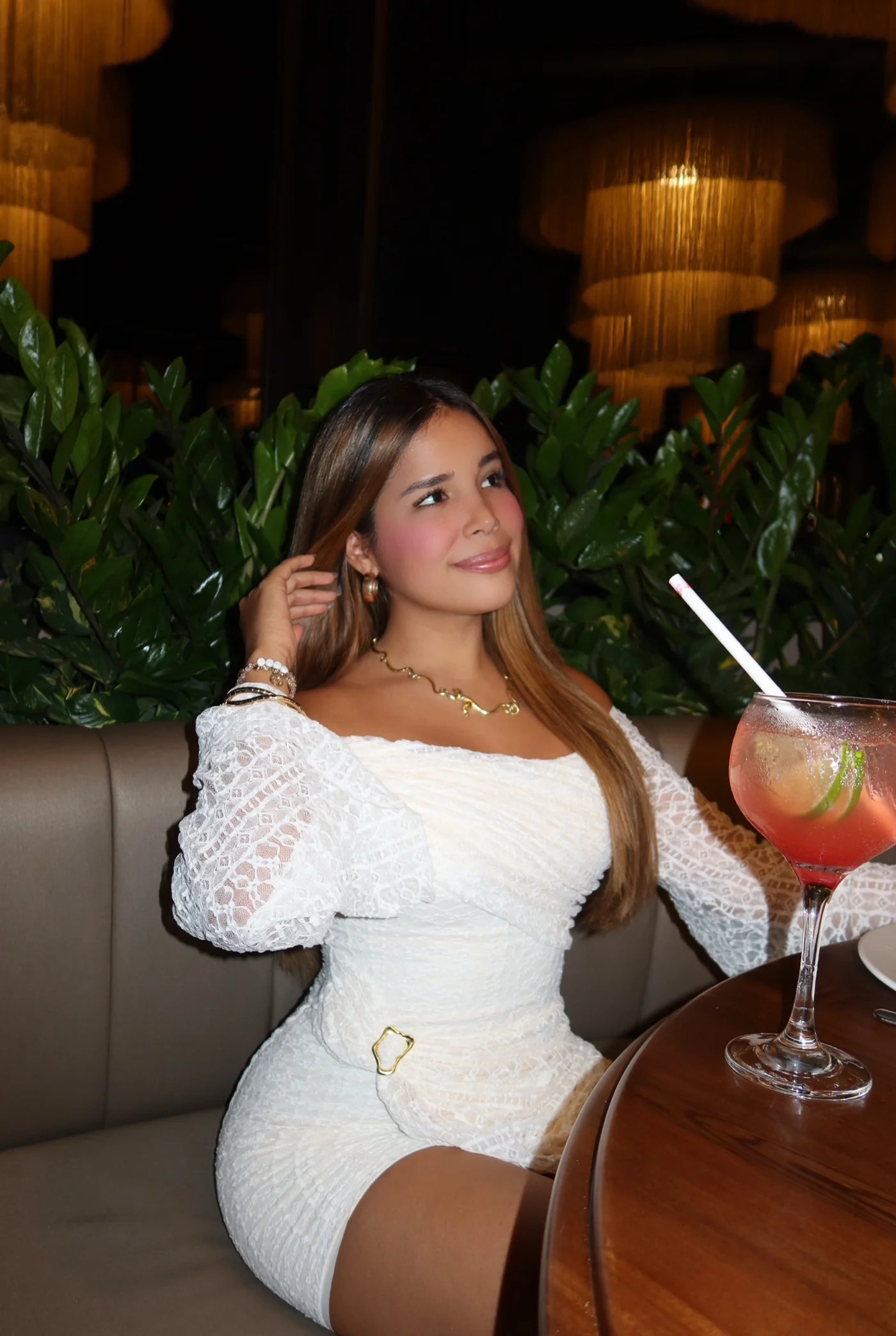vestido Aura con control de abdomen