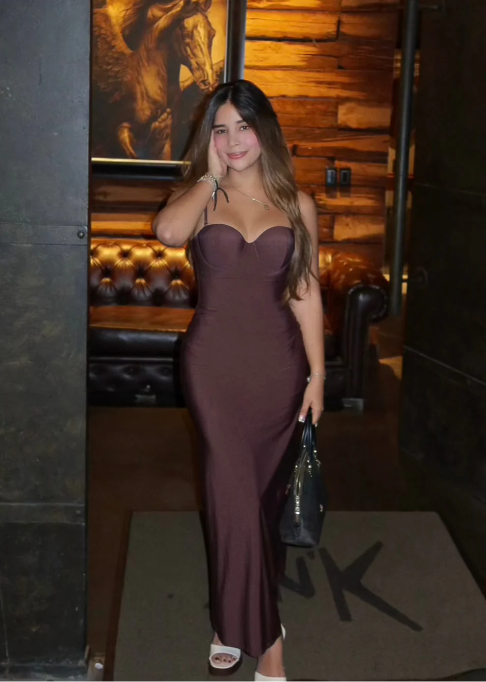 Vestido Tania afogato edicion limitada con control de abdomen