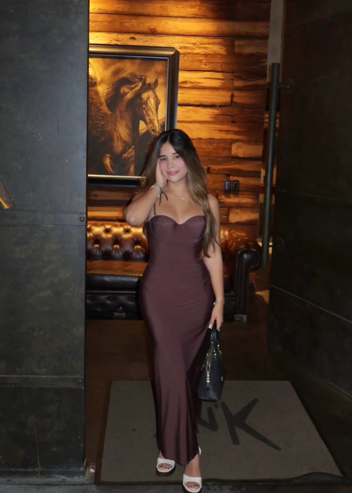 Vestido Tania afogato edicion limitada con control de abdomen