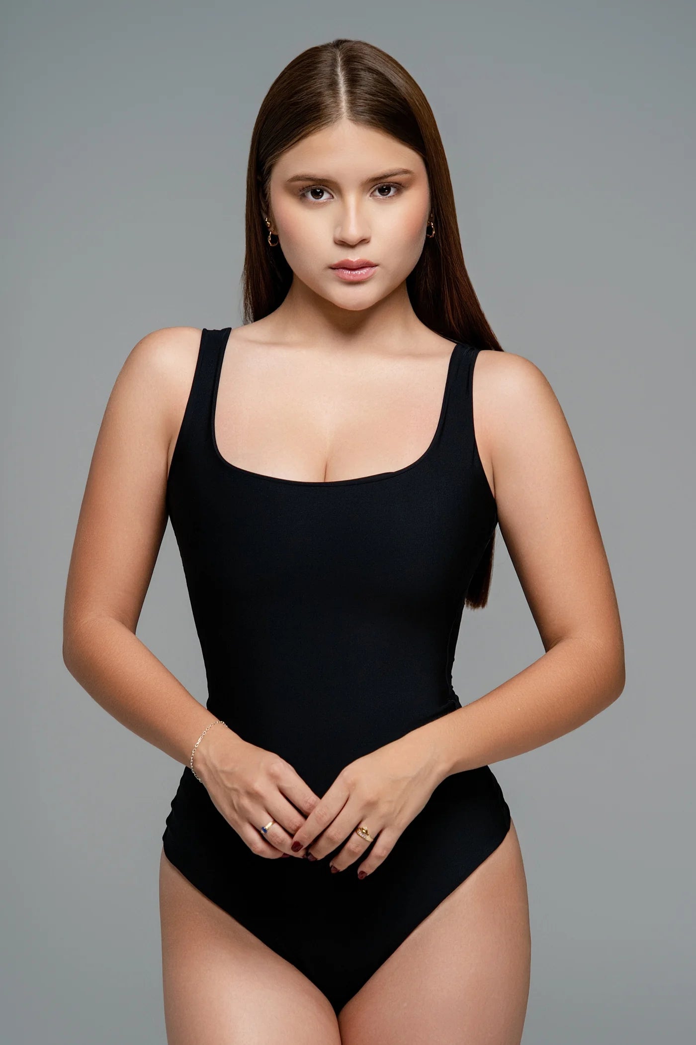 Body Angie Mar negro con control de abdomen